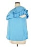 Context Blue Sleeveless Blouse Size 2X - photo 5