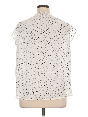 Jones New York Short Sleeve Blouse (view 2)