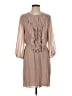 Max and Cleo 100% Polyester Tan Casual Dress Size S - photo 1