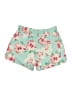 Carve Designs Floral Teal Shorts Size S - photo 2