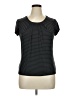 Mandy Evans Black Short Sleeve Top Size 1X - photo 1