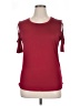 Unbranded Burgundy Short Sleeve Top Size XL - photo 1