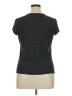 Mandy Evans Black Short Sleeve Top Size 1X - photo 2