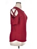 Unbranded Burgundy Short Sleeve Top Size XL - photo 4