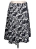 Talbots Paisley Blue Casual Skirt Size L - photo 2