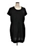 32 Degrees 100% Polyester Solid Black Casual Dress Size XL - photo 1