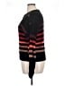 T Tahari Stripes Black Pullover Sweater Size L - photo 5