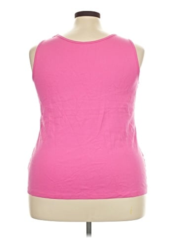 Lands' End Sleeveless T-Shirt (view 2)