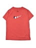 Nike 100% Polyester Red Short Sleeve T-Shirt Size M (kids) - photo 1