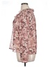 Paige Pink Long Sleeve Blouse Size XL - photo 5