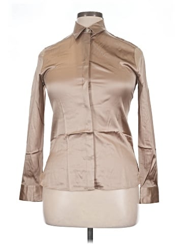 LILYSILK Long Sleeve Silk Top (view 1)