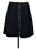 ECI Solid Black Casual Skirt Size XL - photo 1