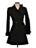 ASOS Black Trenchcoat Size 2 - photo 1