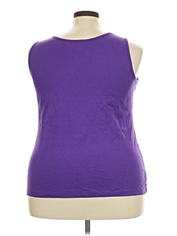 Lands' End Sleeveless T-Shirt (view 2)
