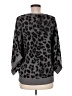 New York & Company Animal Print Gray Pullover Sweater Size M - photo 2