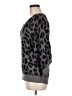 New York & Company Animal Print Gray Pullover Sweater Size M - photo 5