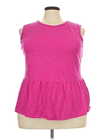 Lane Bryant Sleeveless T-Shirt (view 1)