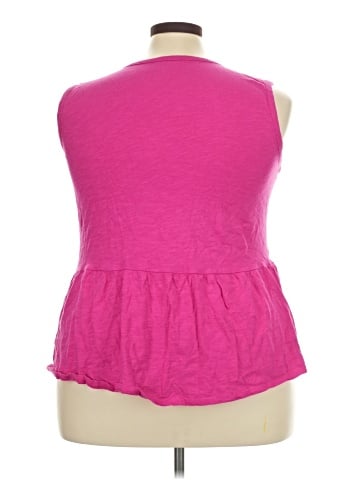 Lane Bryant Sleeveless T-Shirt (view 2)
