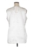 Essentials 100% Polyester White Sleeveless Blouse Size 1X - photo 2