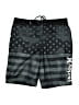 Hurley 100% Polyester Gray Board Shorts Size 10 - photo 1