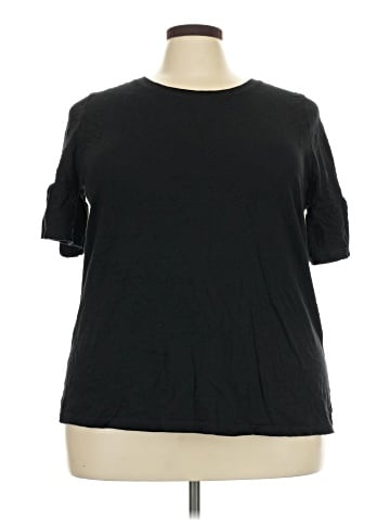 Lane Bryant 3/4 Sleeve T-Shirt (view 1)