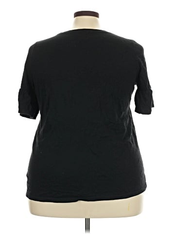 Lane Bryant 3/4 Sleeve T-Shirt (view 2)