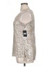 DKNY Silver Sleeveless Top Size L - photo 5