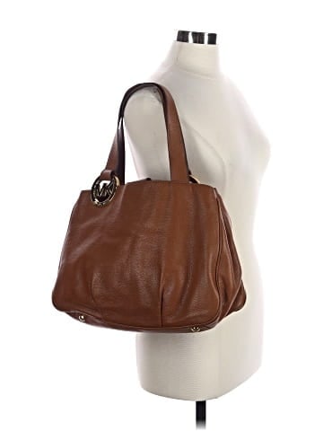 MICHAEL Michael Kors Leather Shoulder Bag (view 2)
