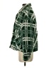 Zara 100% Polyester Plaid Green Faux Fur Jacket Size XS - photo 5