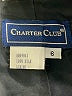 Charter Club Houndstooth Gray Blazer Size 6 - photo 6