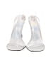 Black Suede Studio White Sandals Size EU 38 - photo 2