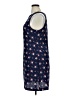 Old Navy 100% Polyester Print Blue Casual Dress Size 14 - photo 5