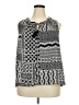 Rose + Olive Silver Sleeveless Blouse Size 2X - photo 1