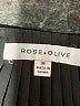Rose + Olive Black Sleeveless Blouse Size M - photo 7