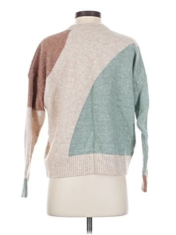 Madewell Cedarbrook Pullover Sweater in Colorblock (view 2)