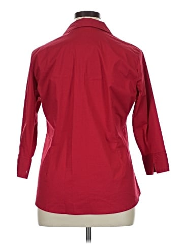 Riders by Lee 3/4 Sleeve Button-Down Shirt (view 2)