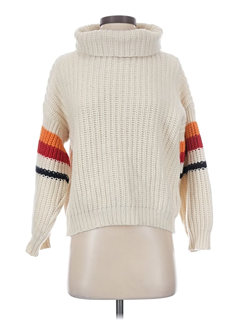 Pre-owned We Norwegians Wool Pullover Sweater In Ivory
