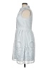Sandra Darren 100% Polyester Blue Casual Dress Size 14 - photo 5