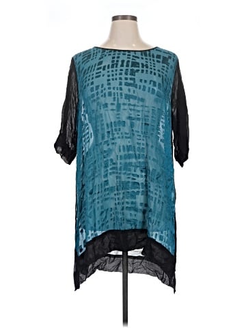 Dressori 3/4 Sleeve Silk Top (view 1)