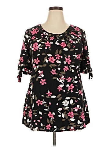 Ellos 3/4 Sleeve Blouse (view 1)