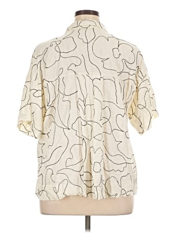 Madewell Embroidered Button-Up Camp Shirt (view 2)