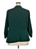 Torrid Green 3/4 Sleeve Blouse Size 3X Plus (3) - photo 2