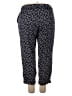 Old Navy 100% Rayon Print Blue Casual Pants Size 2X - photo 2