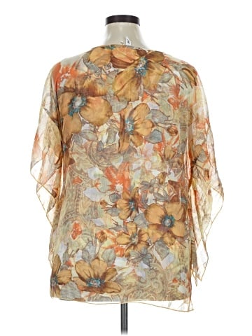NY Collection 3/4 Sleeve Blouse (view 2)