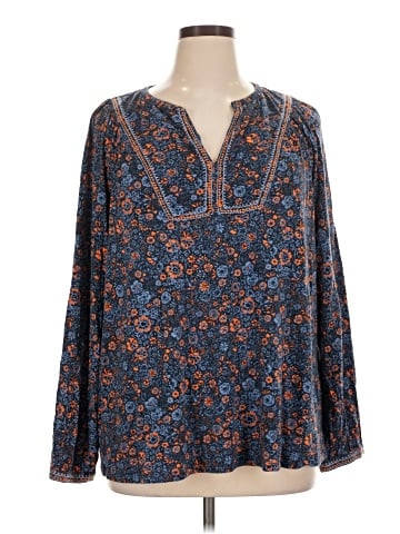 J.Jill Long Sleeve Blouse (view 1)