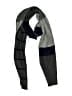 Assorted Brands 100% Cotton Stripes Gray Scarf One size - photo 1