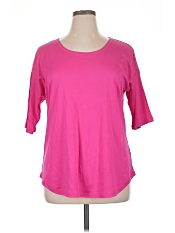 Lands' End 3/4 Sleeve T-Shirt (view 1)
