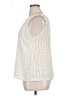 rsvp by TALBOTS 100% Polyester Ivory Sleeveless Blouse Size XL - photo 5