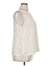 rsvp by TALBOTS 100% Polyester Ivory Sleeveless Blouse Size XL - photo 4