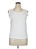 New Directions White Sleeveless Top Size XL - photo 1